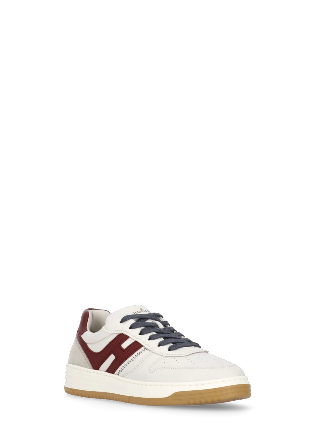 Shop Hogan H630 Sneakers In Ivory