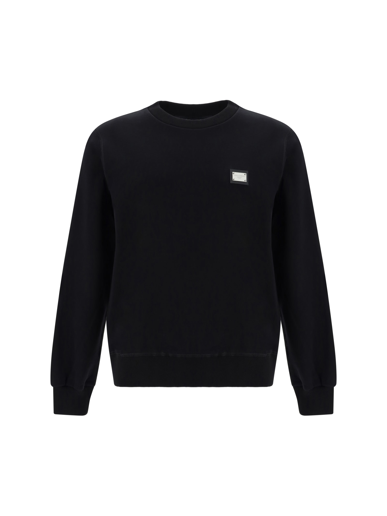 Shop Dolce & Gabbana Sweatshirt In Nero