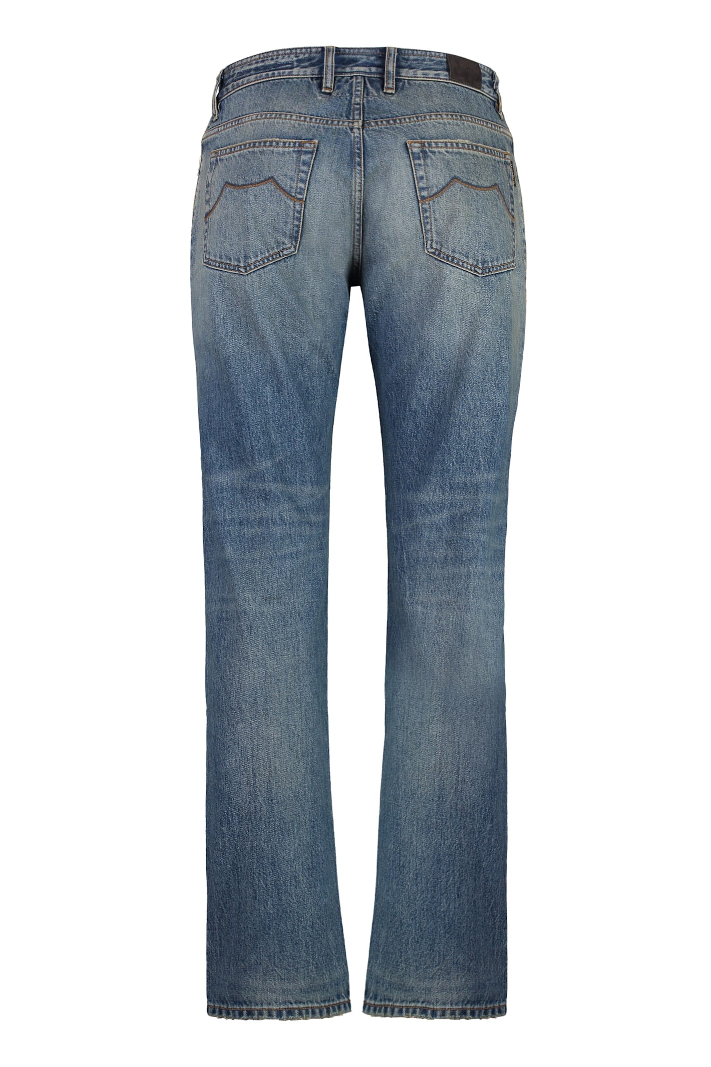 Moorer Pavel 5-pocket Jeans In Blue