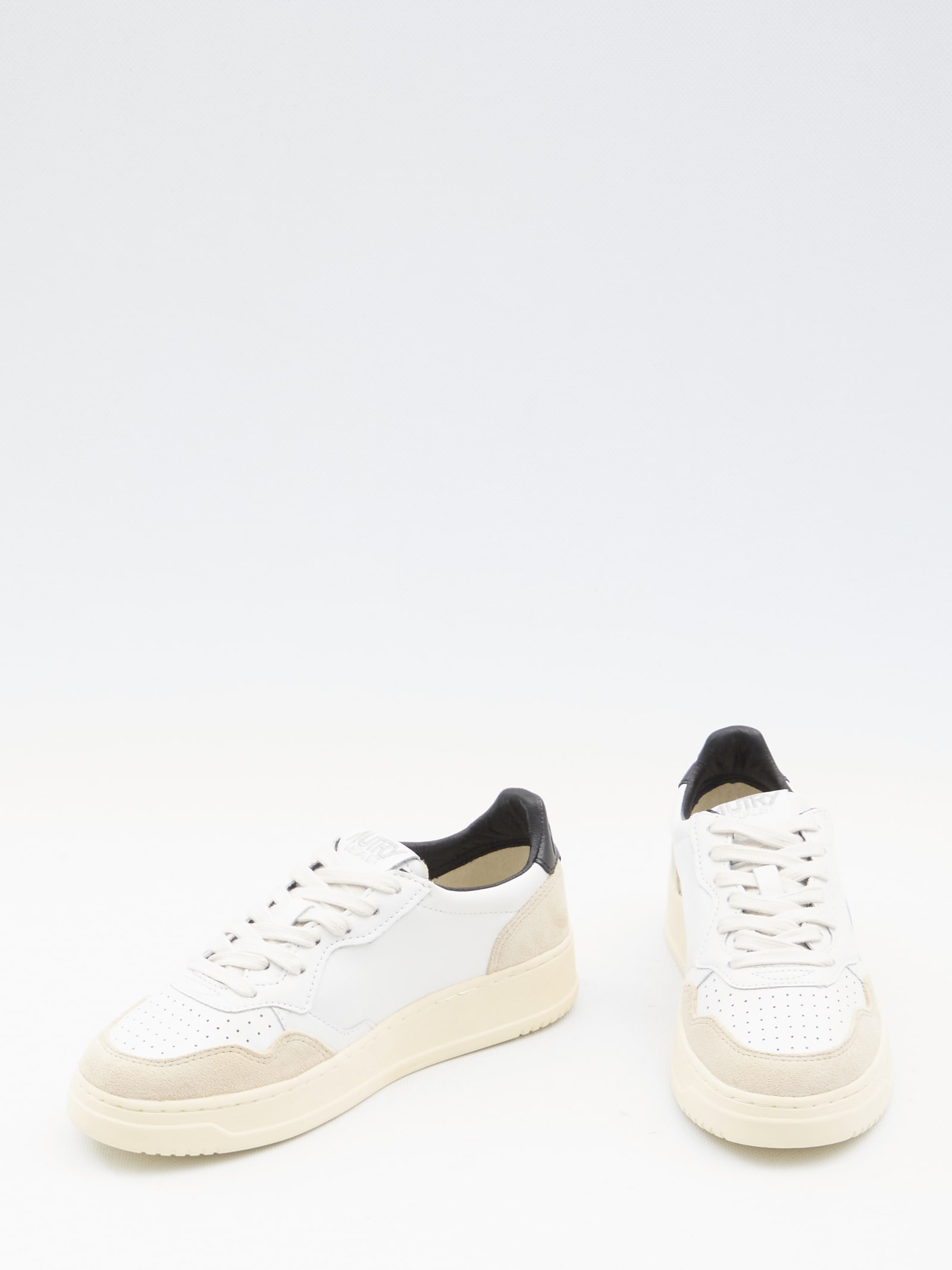 Shop Autry Medalist Sneakers In White