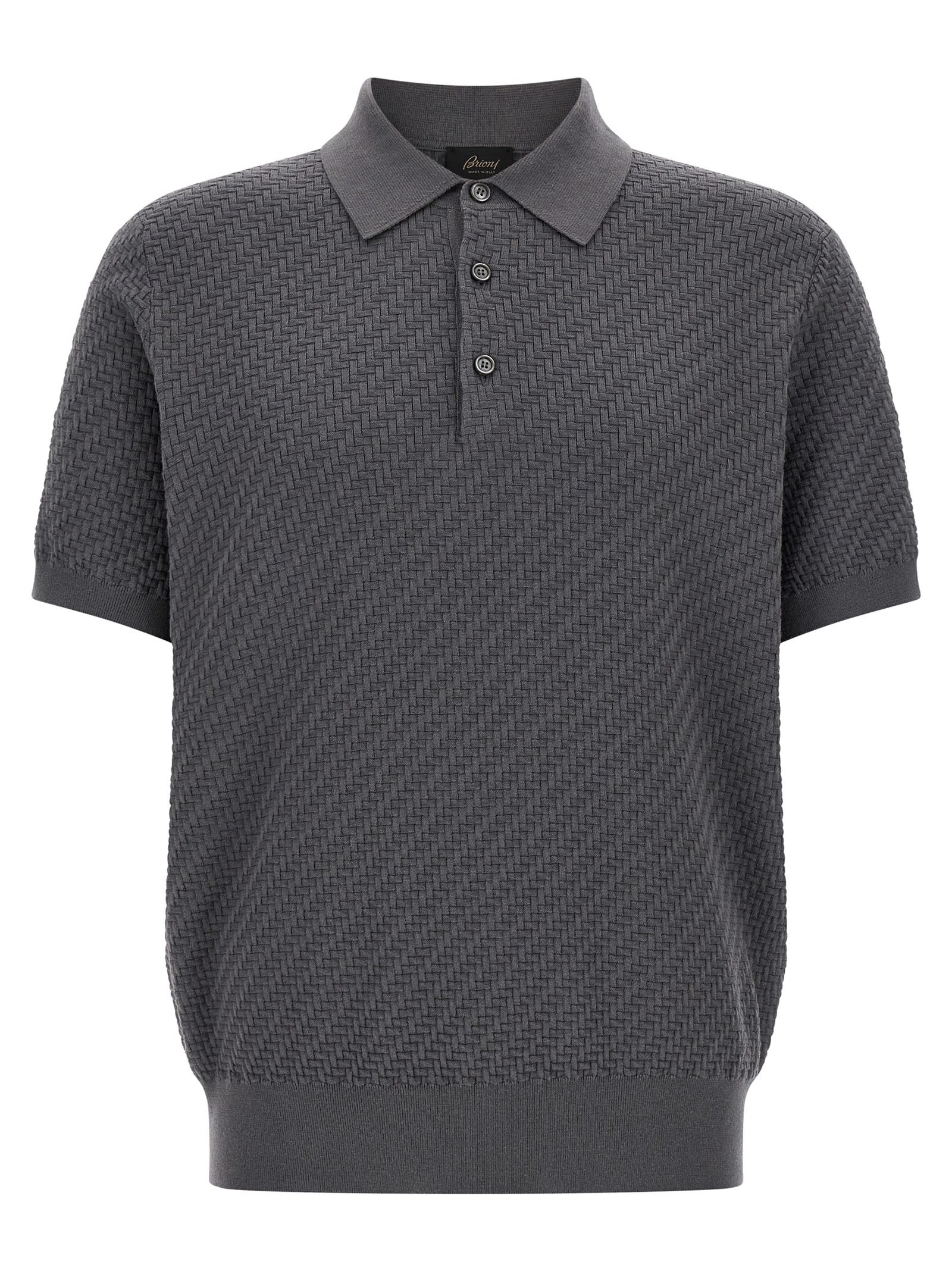 Weaving Polo Shirt
