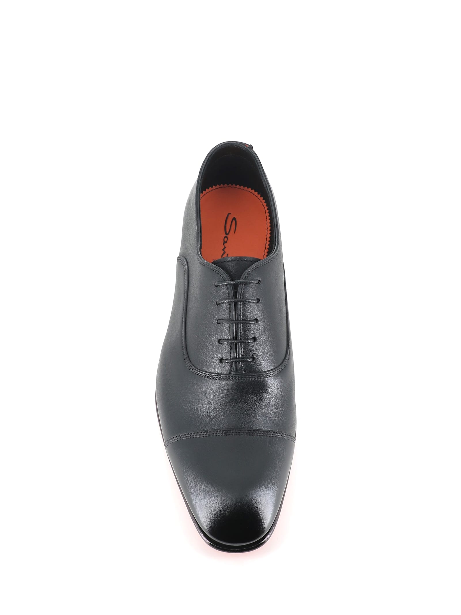 Santoni Oxford Archie In Black