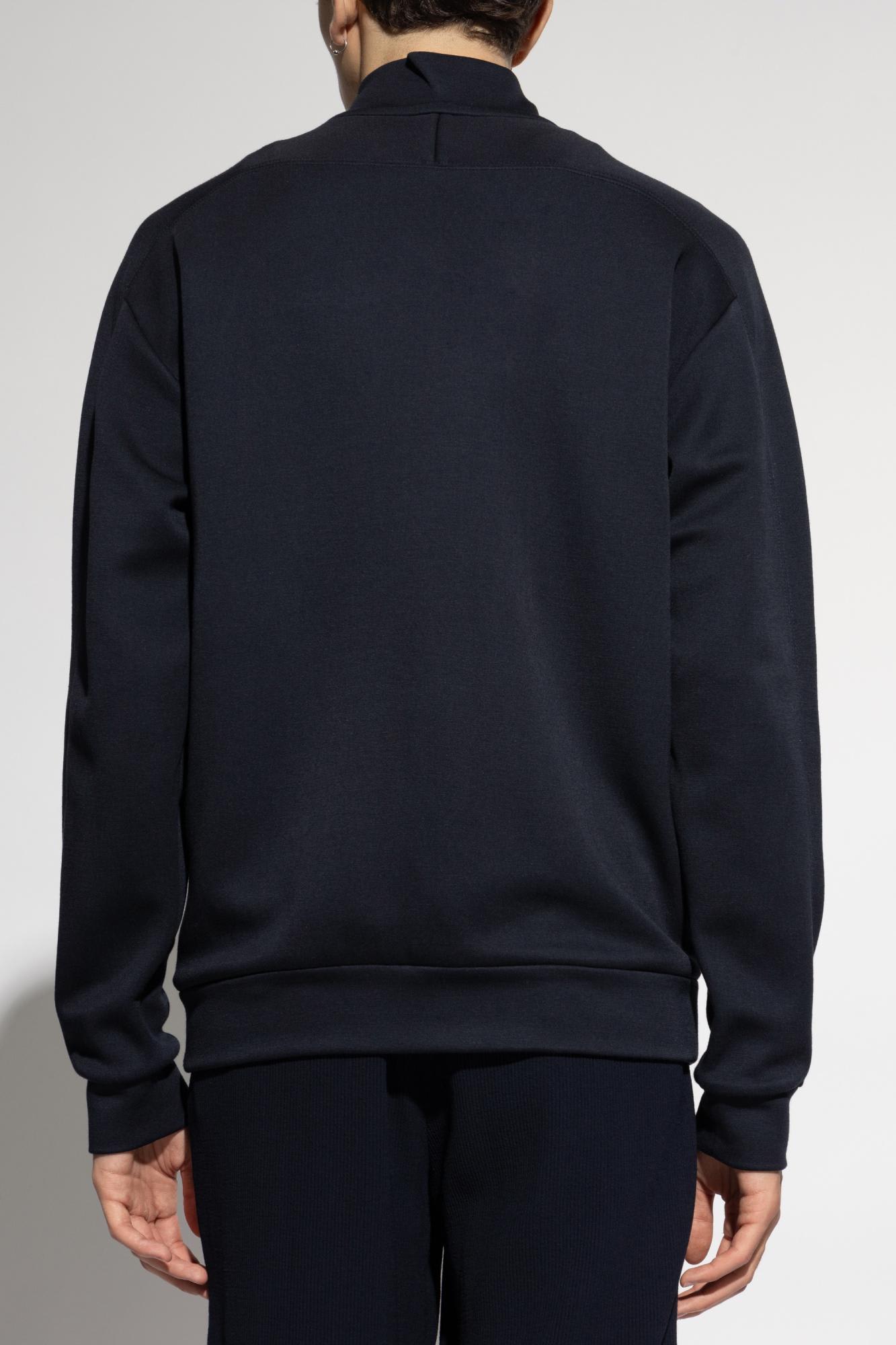 Shop Giorgio Armani Sweatshirt With Logo