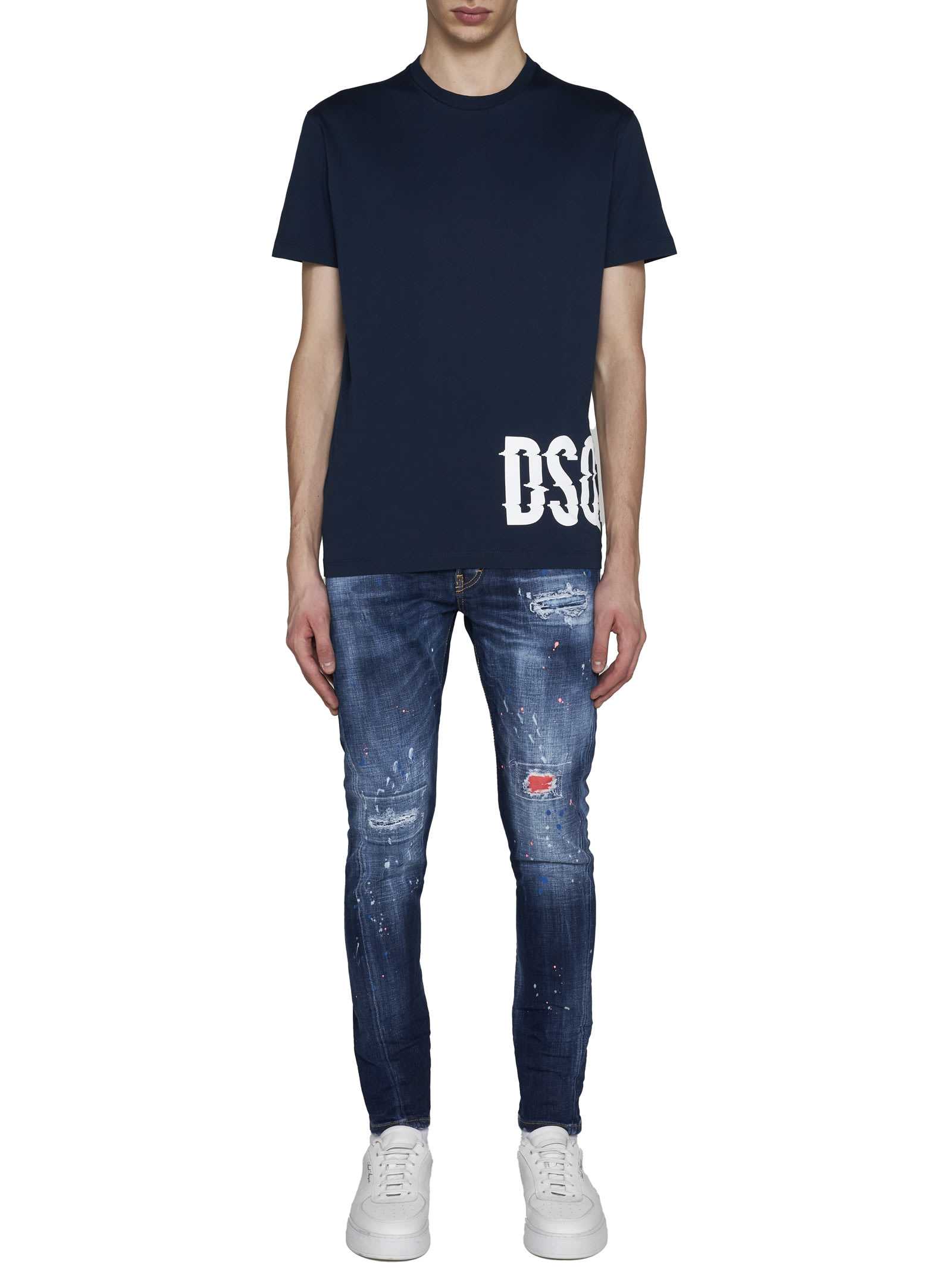 Shop Dsquared2 Jeans In Blue