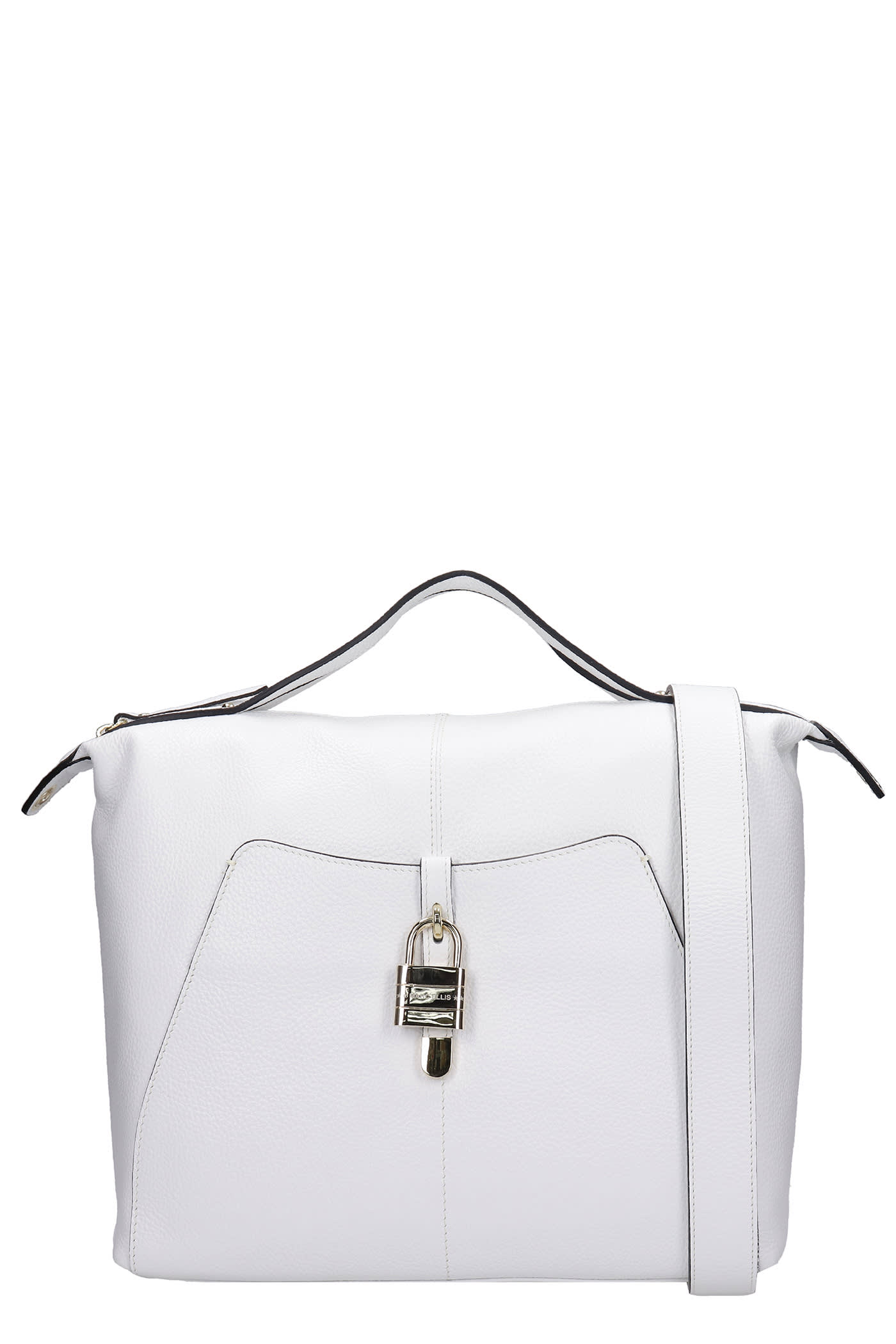 Marc Ellis Kally Hand Bag In White Leather