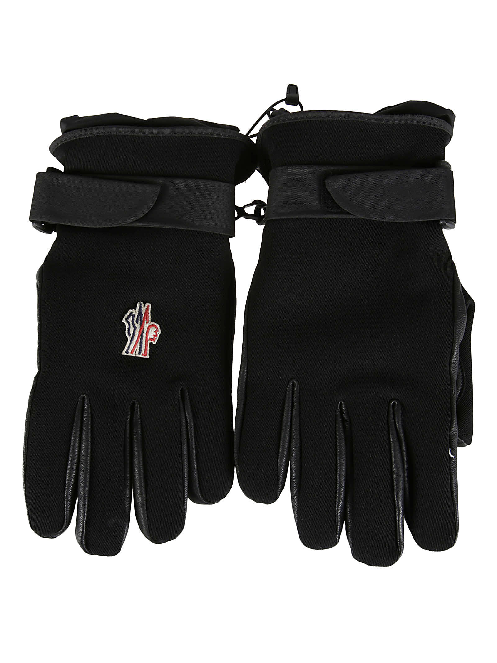Moncler Grenoble Logo Patched Gloves
