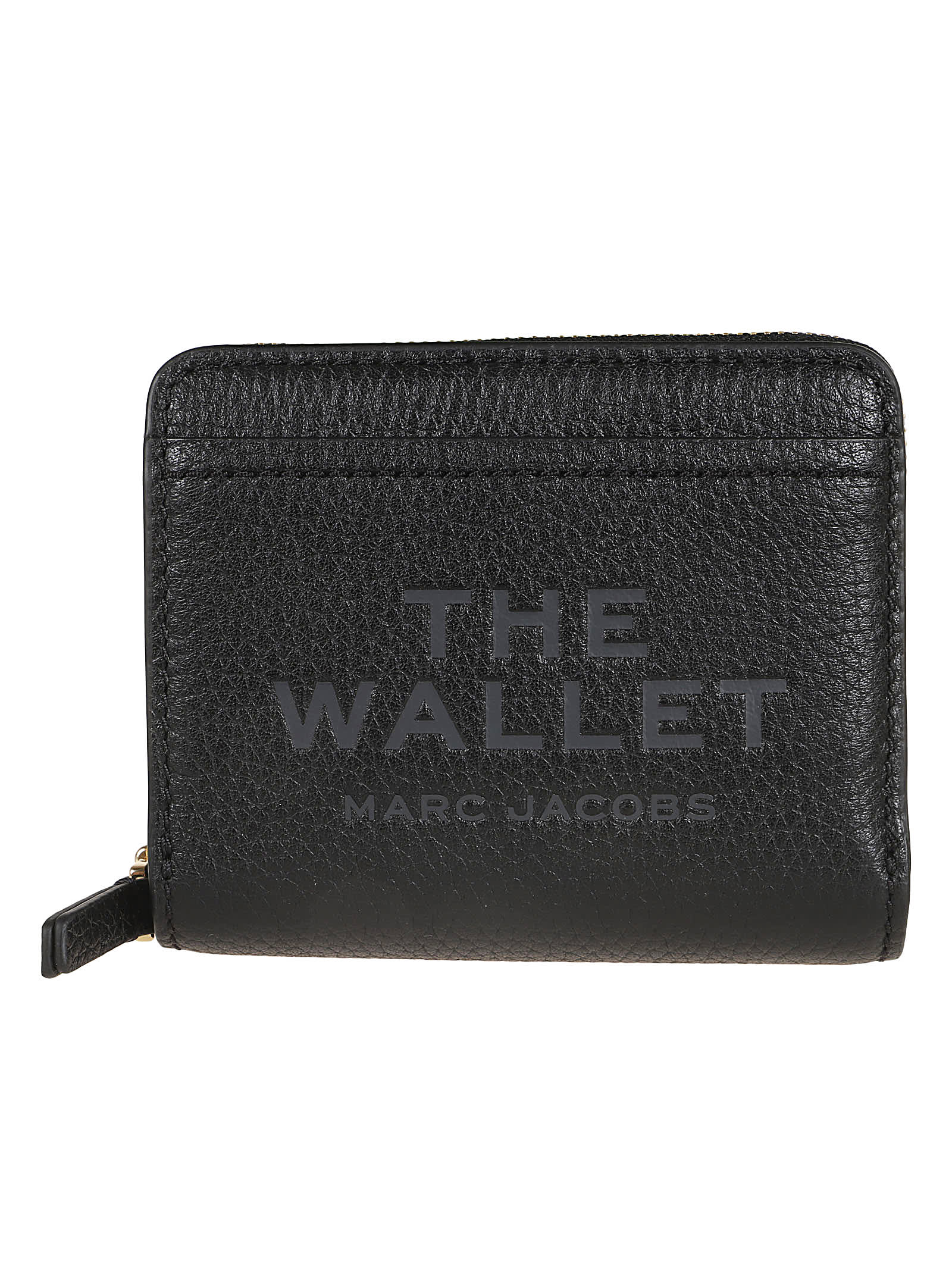 Shop Marc Jacobs The Mini Compact Wallet In Black