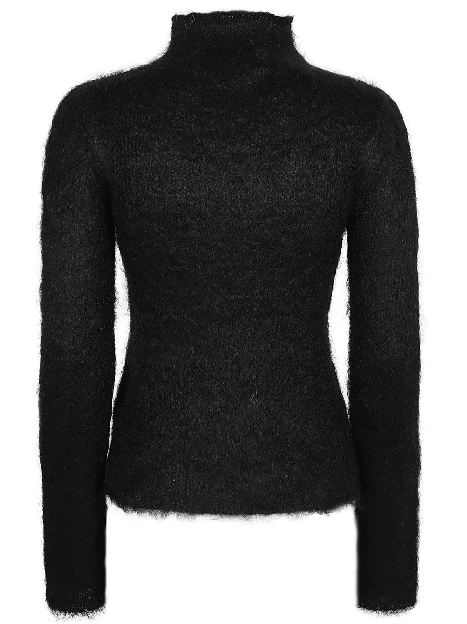 Shop Marni Turtleneck Sweater In Black