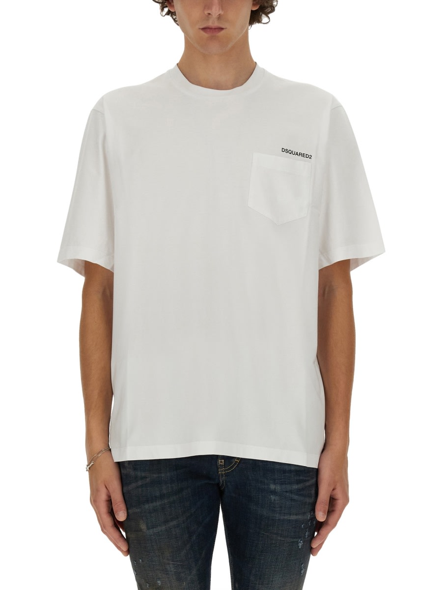 Shop Dsquared2 Cool Fit T-shirt In White