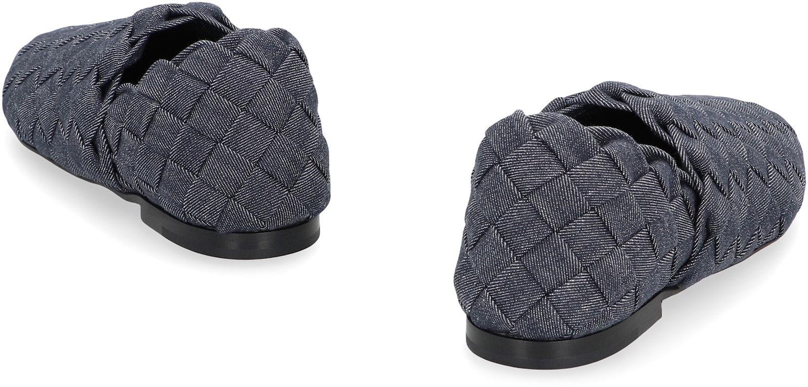 Bottega Veneta Denim Slippers