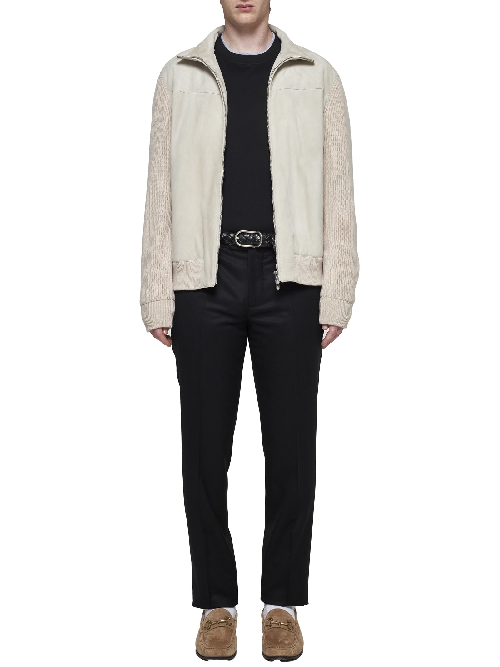 Shop Brunello Cucinelli Jacket In Natural