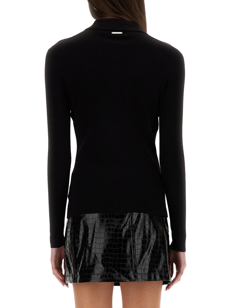 Michael Kors Cashmere Cardigan In Black