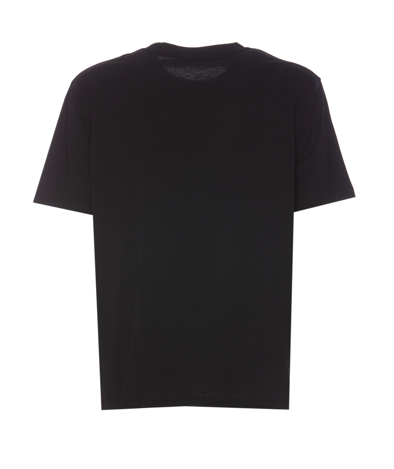 Shop Balmain Coin T-shirt In Black