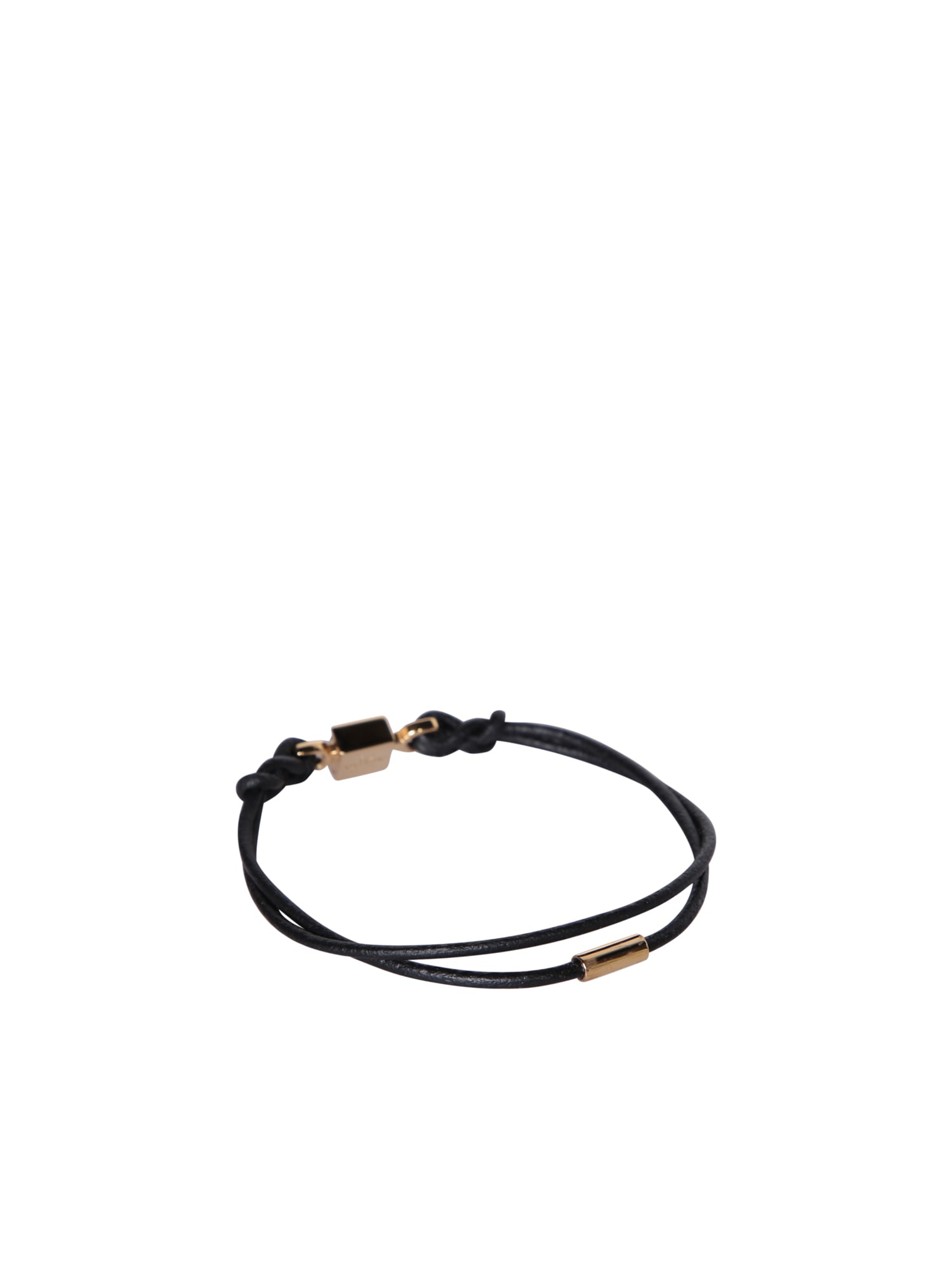 Shop Valentino Rockstud Black Bracelet