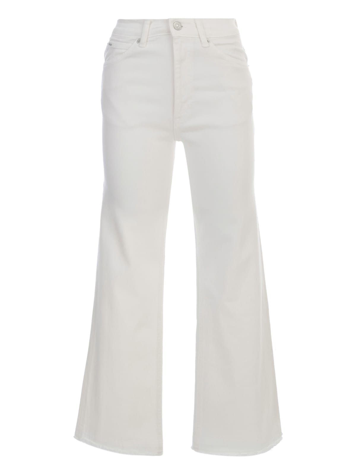 Polo Ralph Lauren Straight Jeans W/franges On Bottom