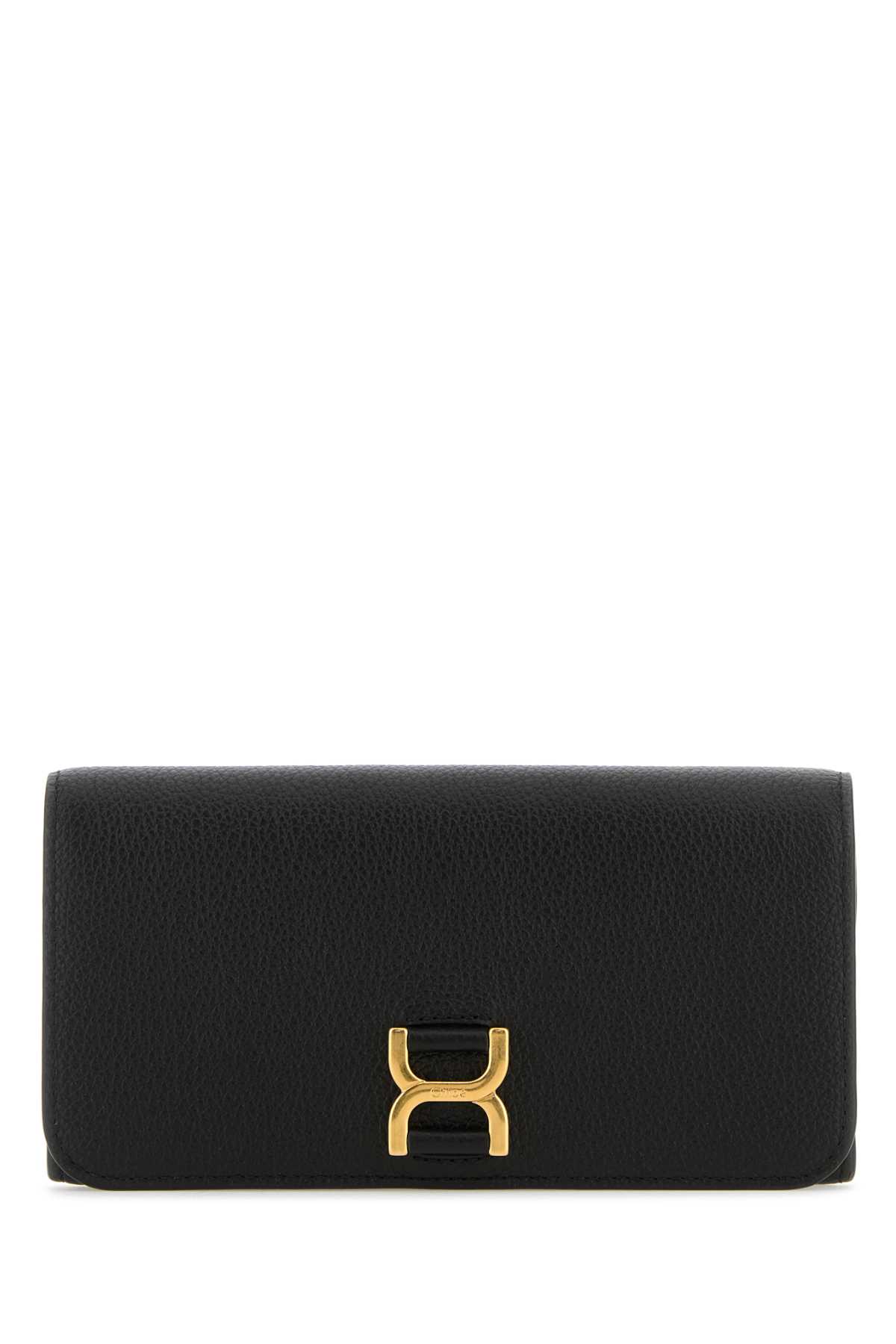 Shop Chloé Black Leather Wallet