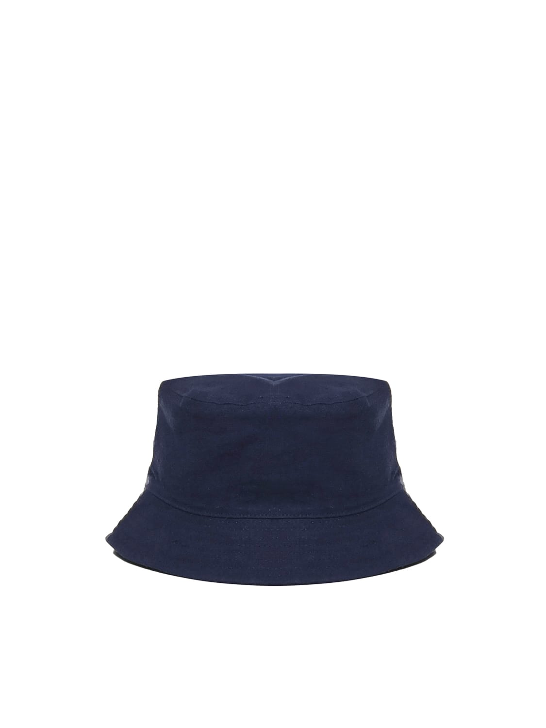 Mc2 Saint Barth Bucket Hat In Linen And Cotton Blend In Blue