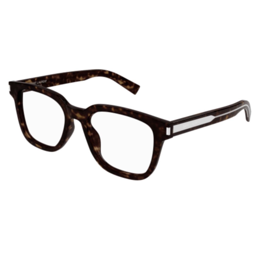 Saint Laurent Sl 711 Opt002 Havana Crystal Transp In 002 Havana Crystal Transp
