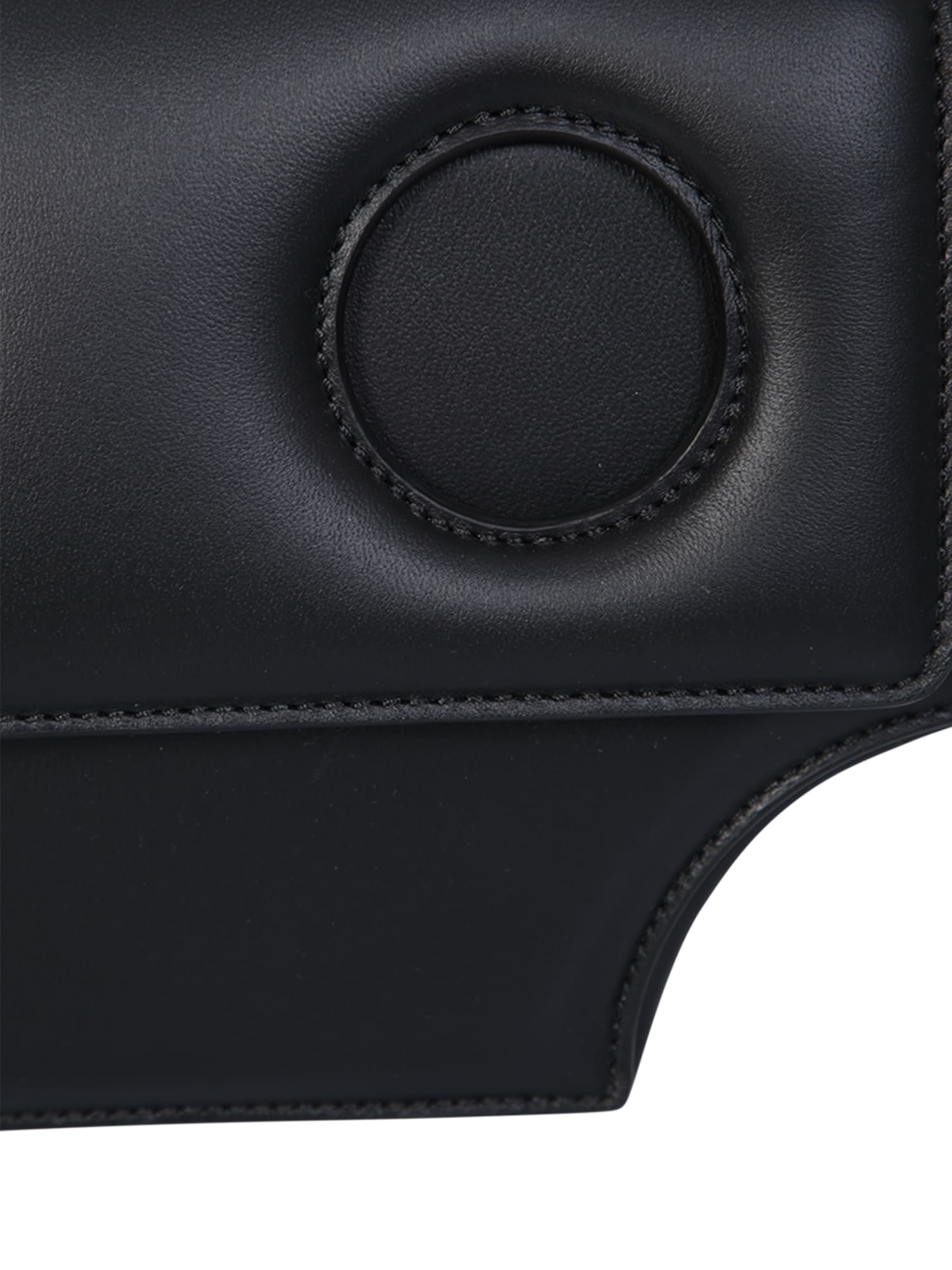 Shop Off-white Burrow-22 Shoulder Bag In Black