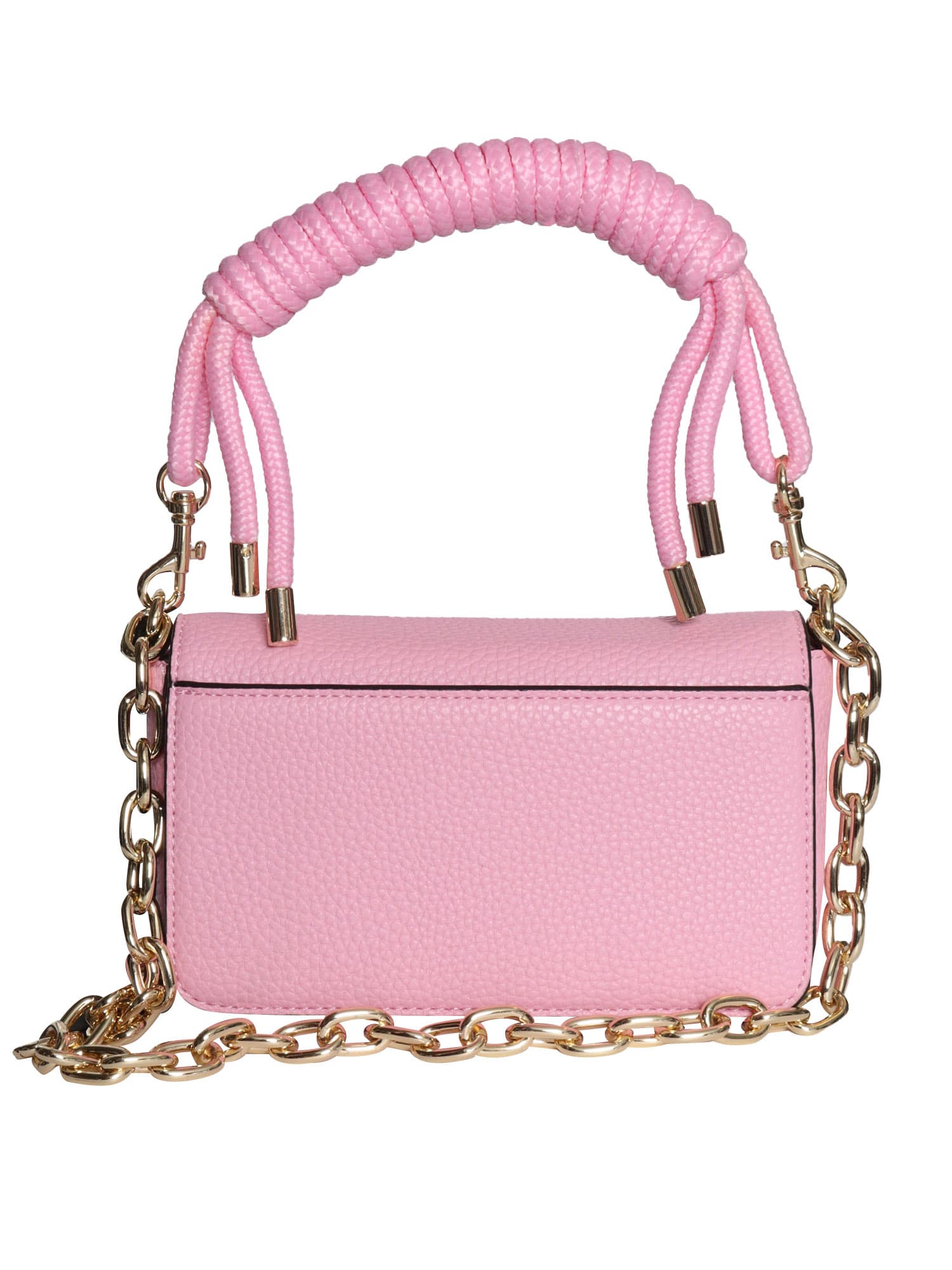 Shop Versace Jeans Couture Crossbody Bag In Pink