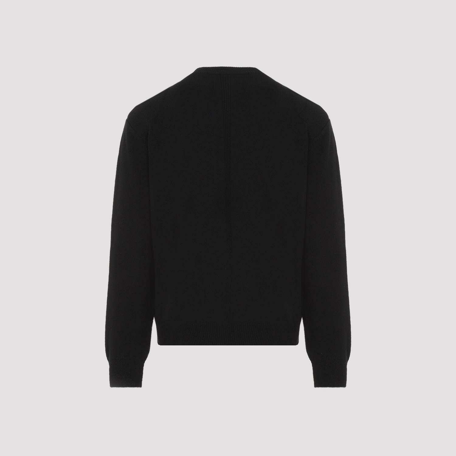 Shop Jil Sander Wool-blend Pullover In Black