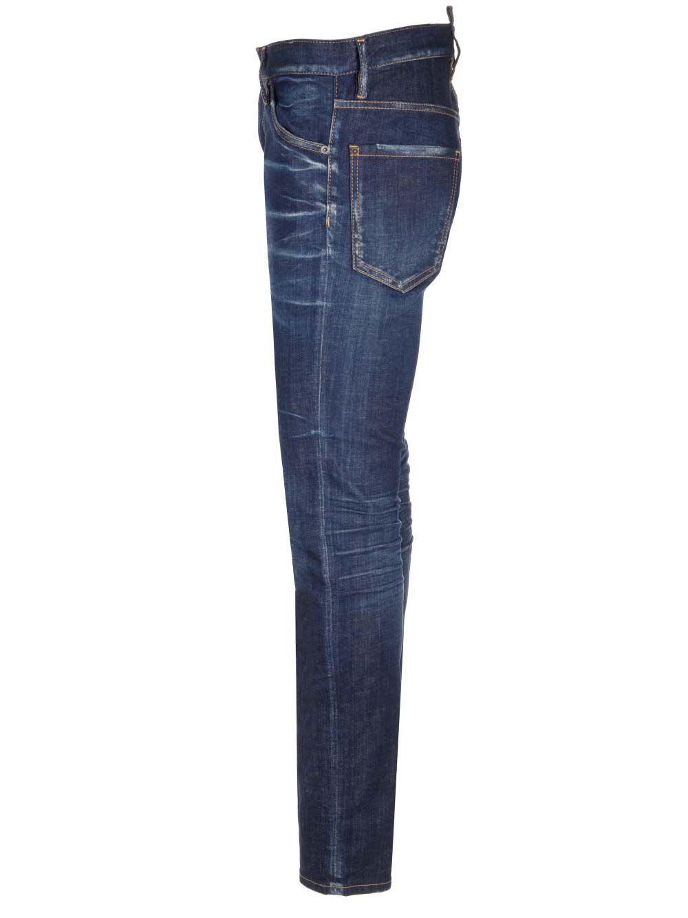 Shop Dsquared2 Dark Wash Cool Guy Jeans In Denim