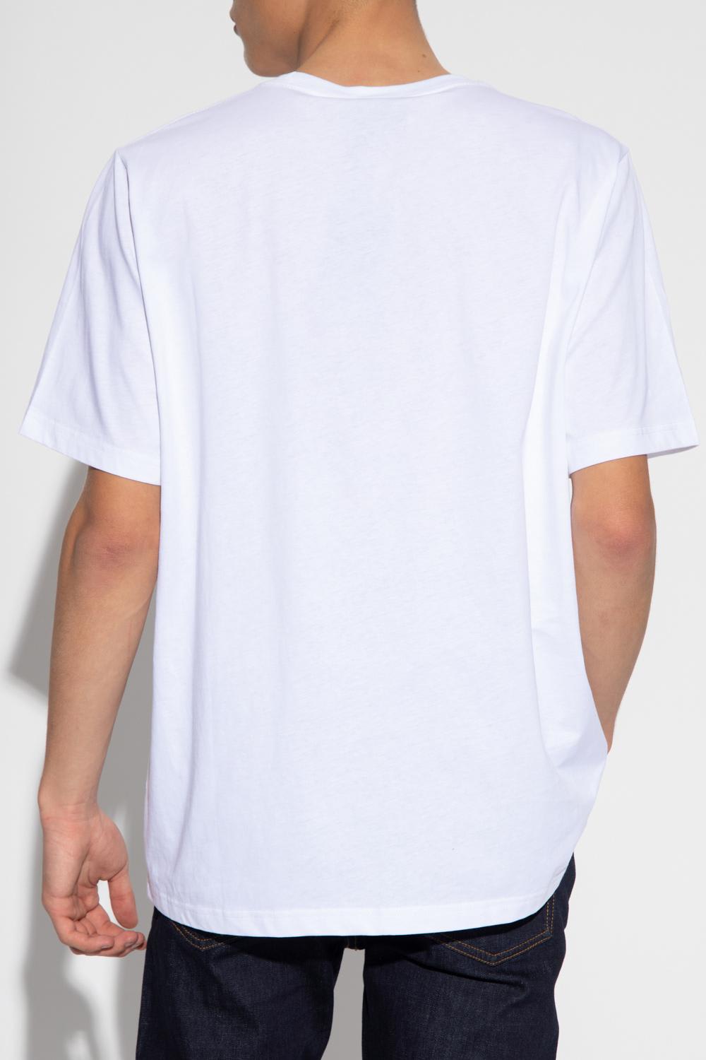 Shop Paul Smith T-shirt With Patch In White