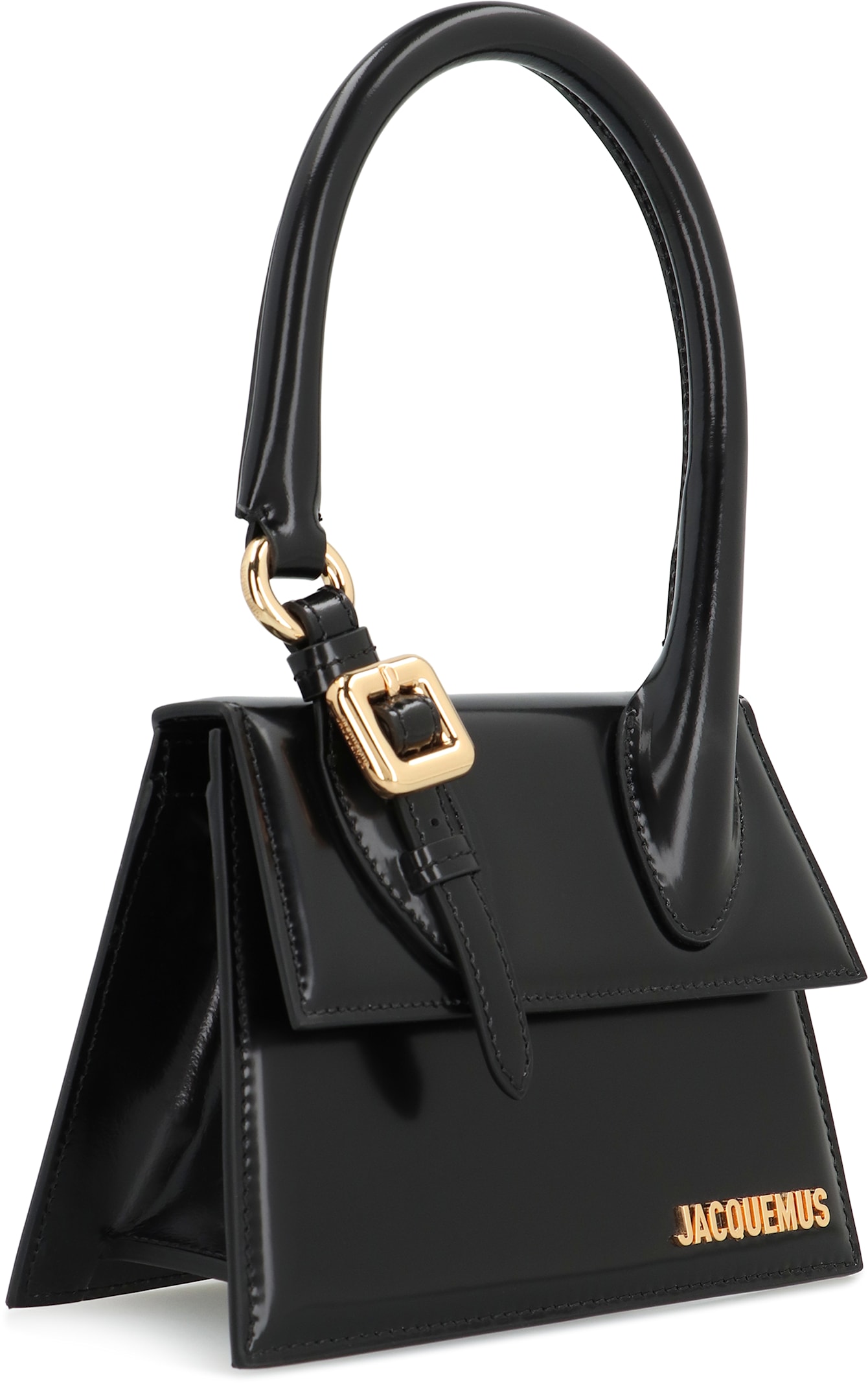 Jacquemus Bolso Le Chiquito Moyen Boucle Negro In Black
