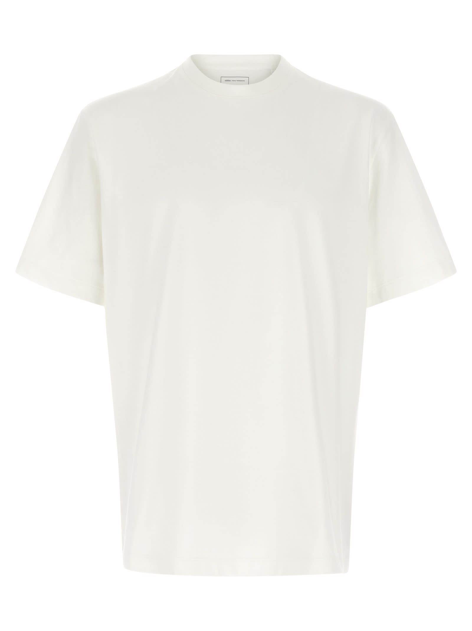 Y-3 Classic Chest Logo Cotton T-shirt In White