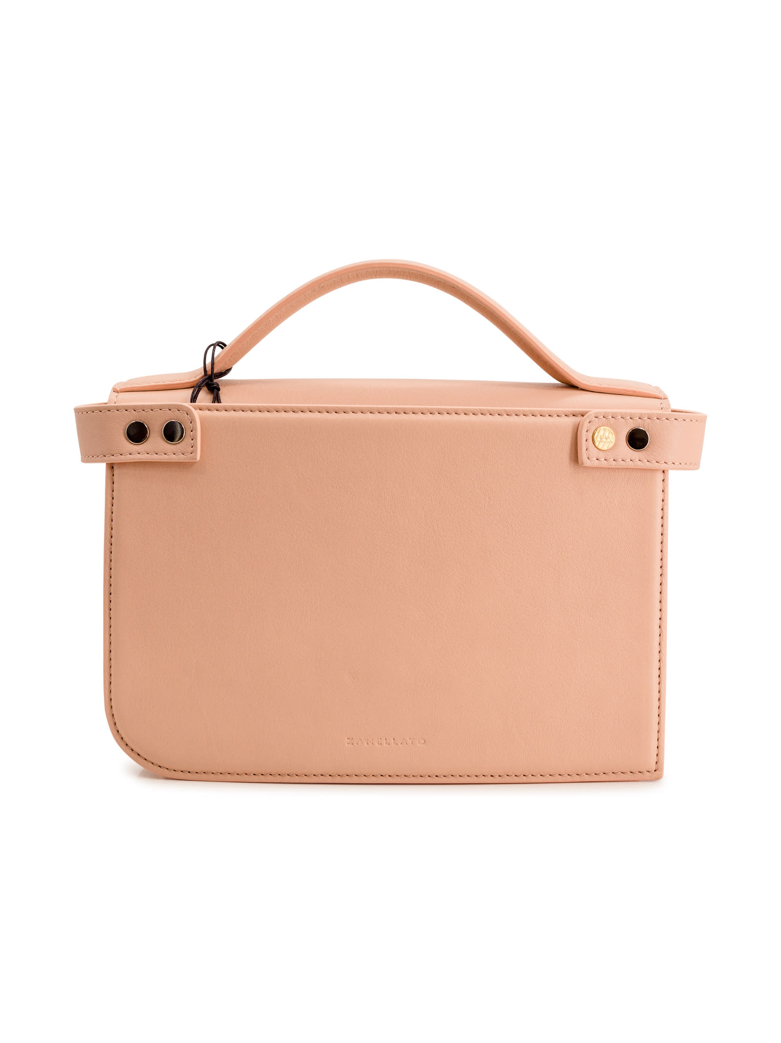 Shop Zanellato Ella Crossbody Leather Bag In Pink
