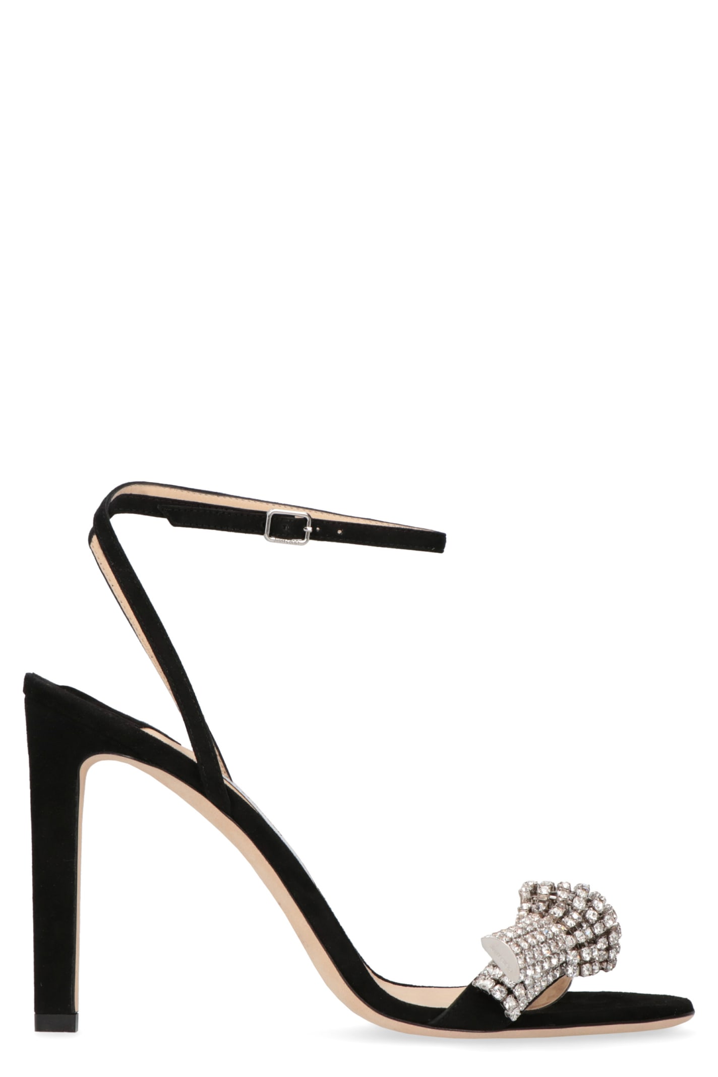 Buy Jimmy Choo Thyra Suede Sandals online, shop Jimmy Choo shoes with free shipping