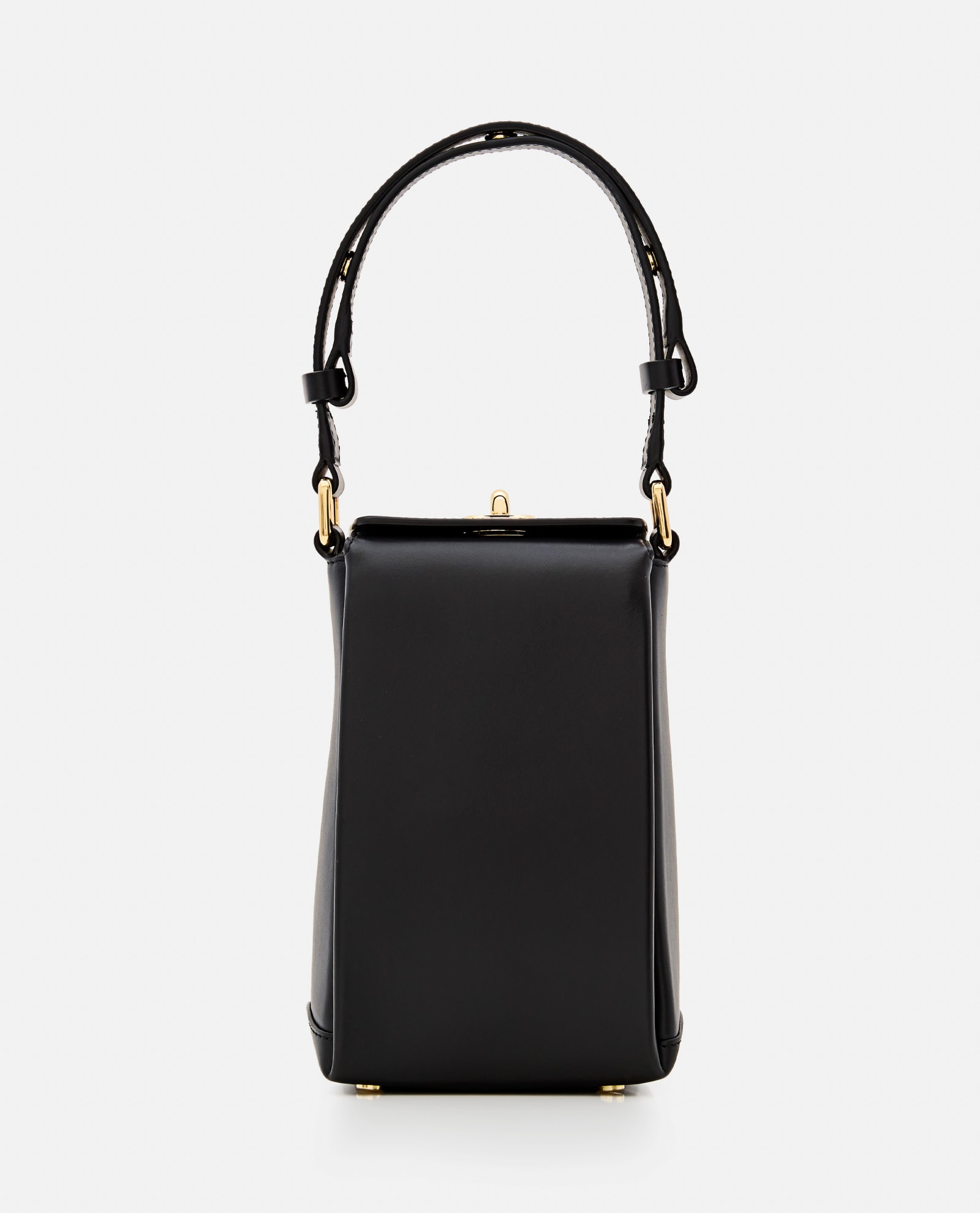 Shop Plan C Leather Handbag In Black