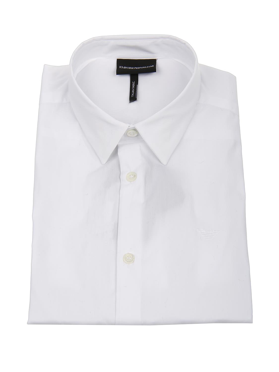 white armani shirt