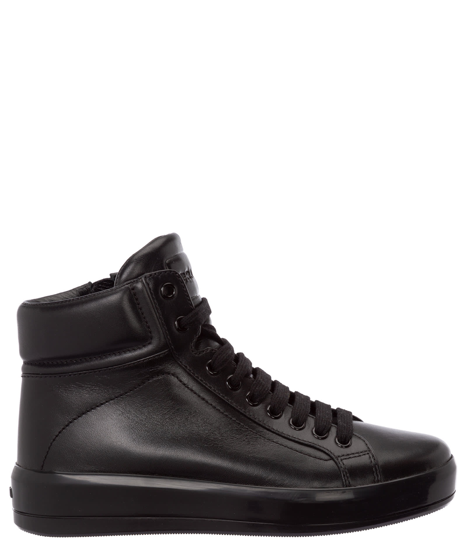 Prada Leather High-top Sneakers