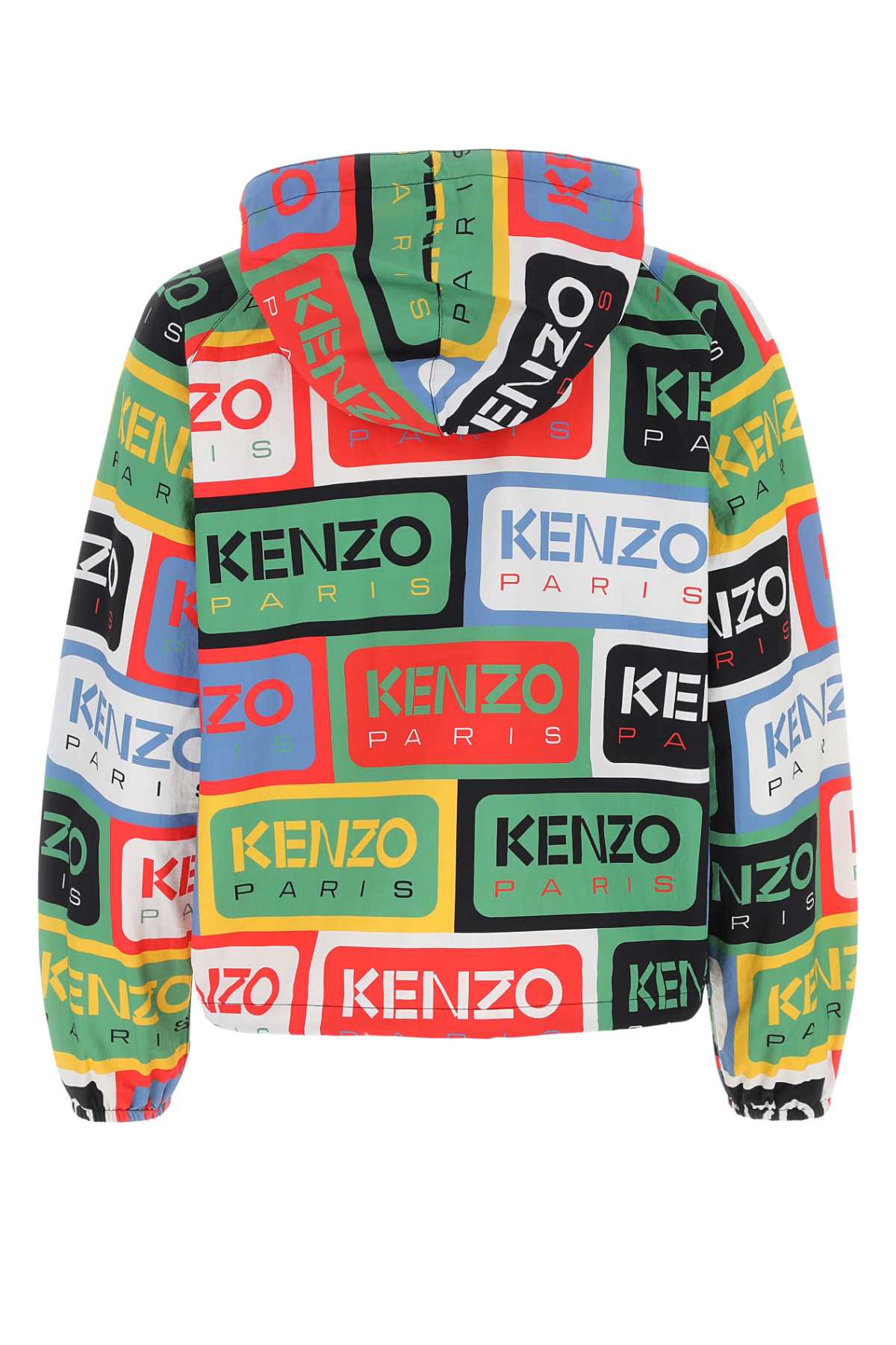 Shop Kenzo Printed Nylon Windbreaker In Mu