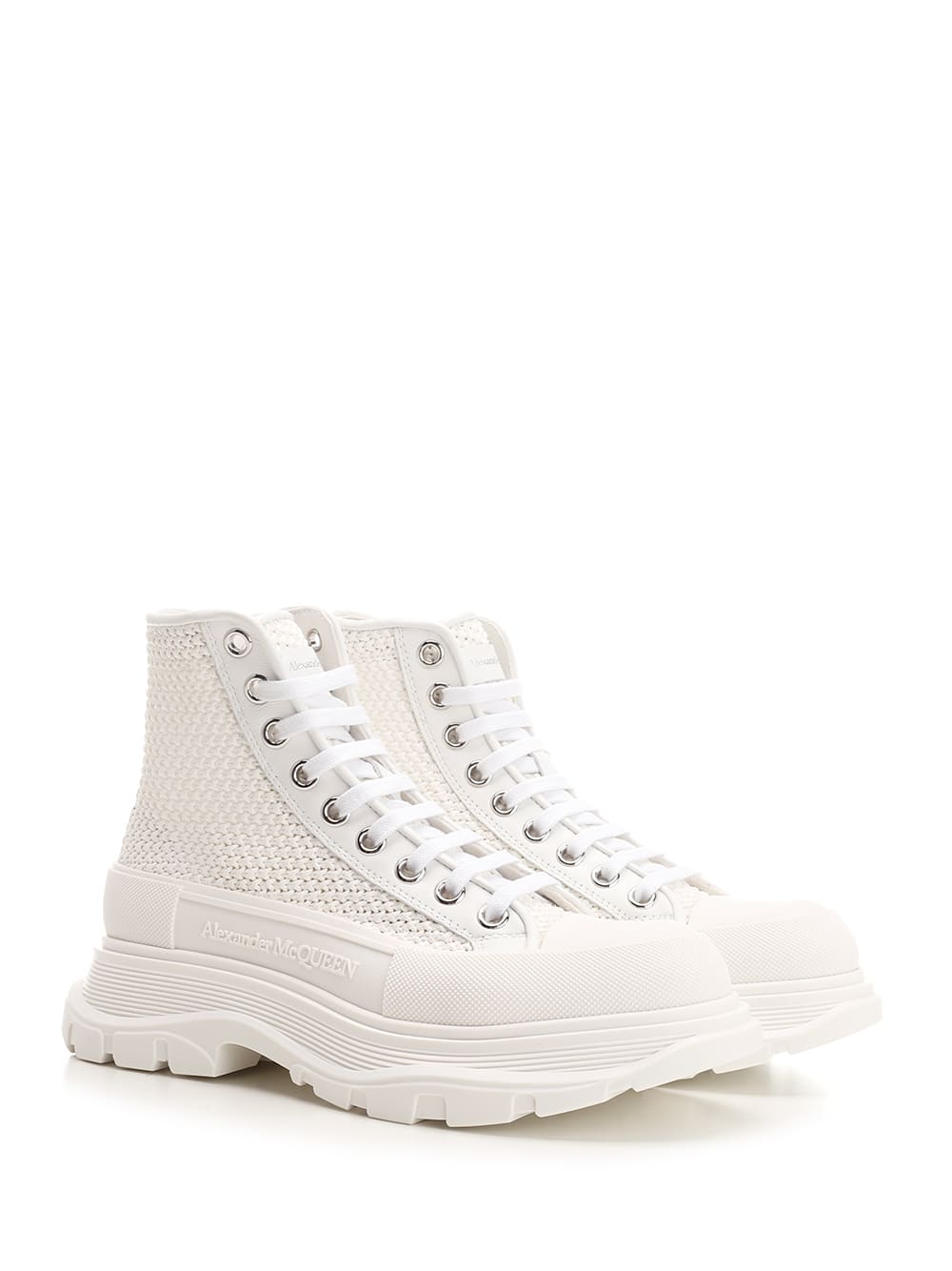 ALEXANDER MCQUEEN TREAD SLICK ANKLE BOOTS