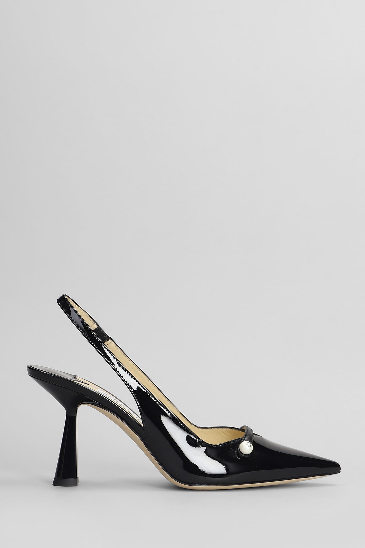 Amita 85 Pumps In Black Patent Leather