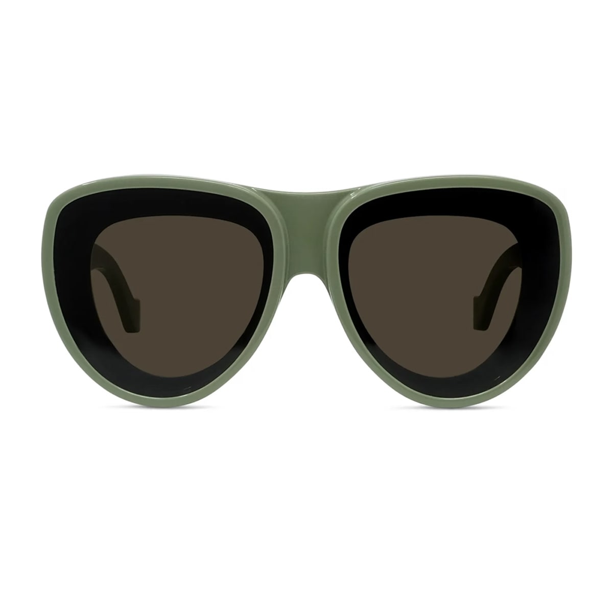 Loewe Lw40170u Signature 96e Verde Sunglasses In Green