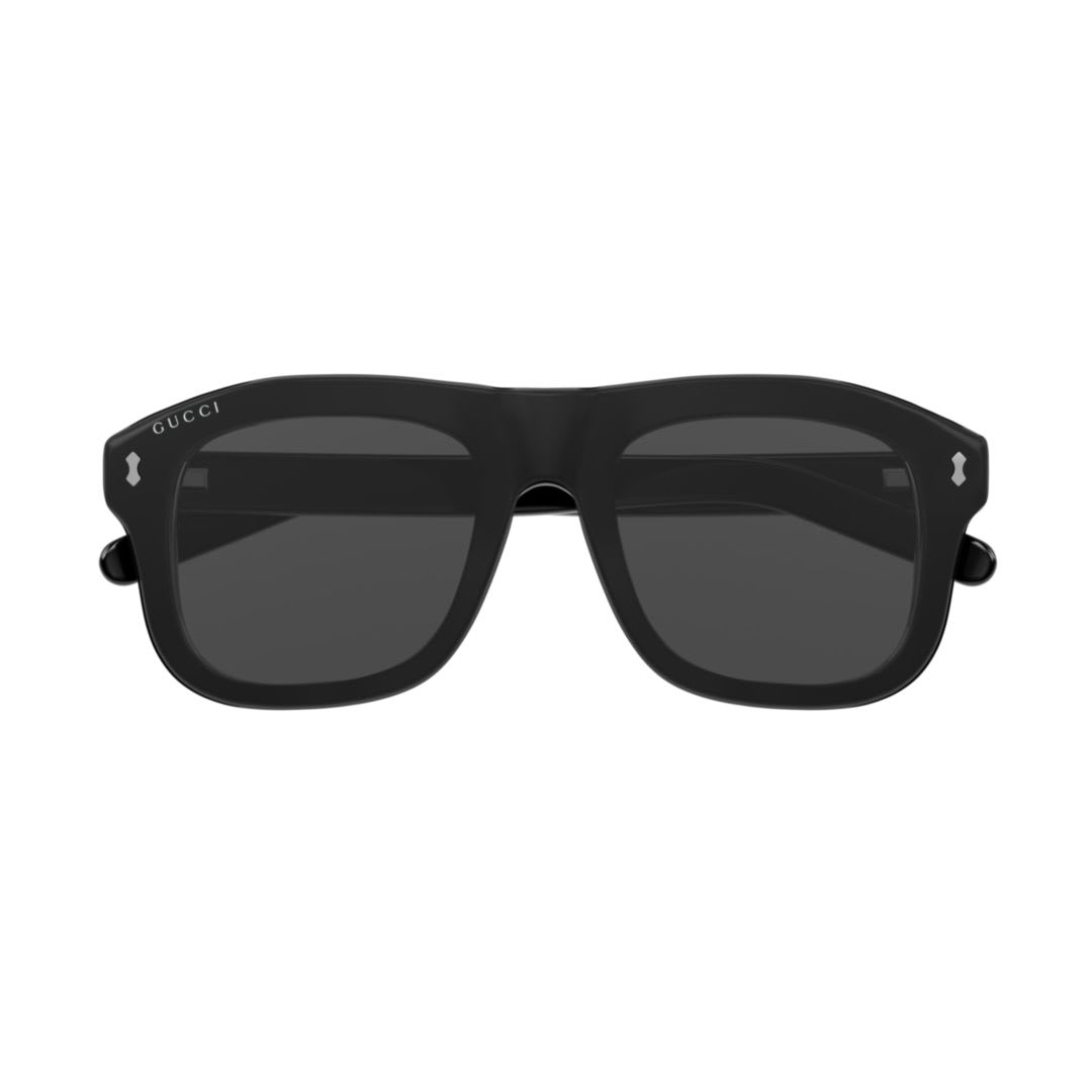 Shop Gucci Gg1712s-001 Black-black-transparent