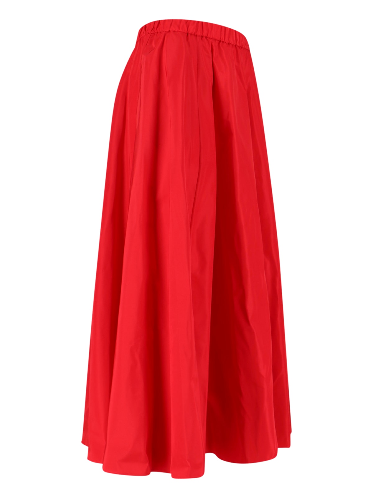 Aspesi A Mid-length Half-length Skirt In Red