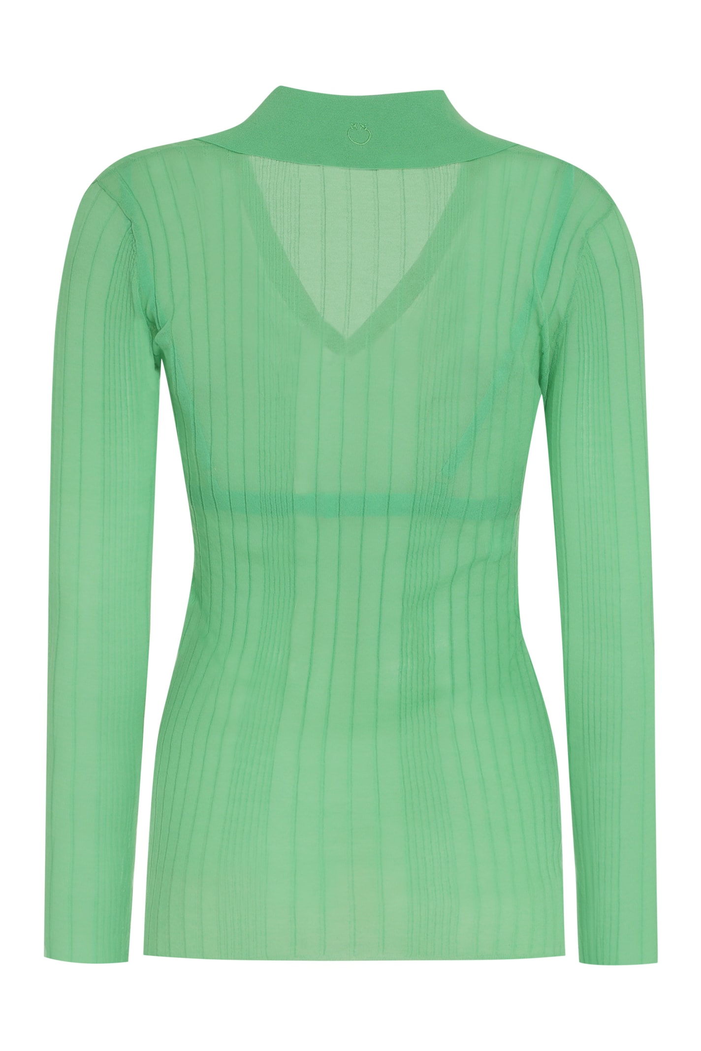 Shop Pinko Tarassaco Cr Blouse In Verde