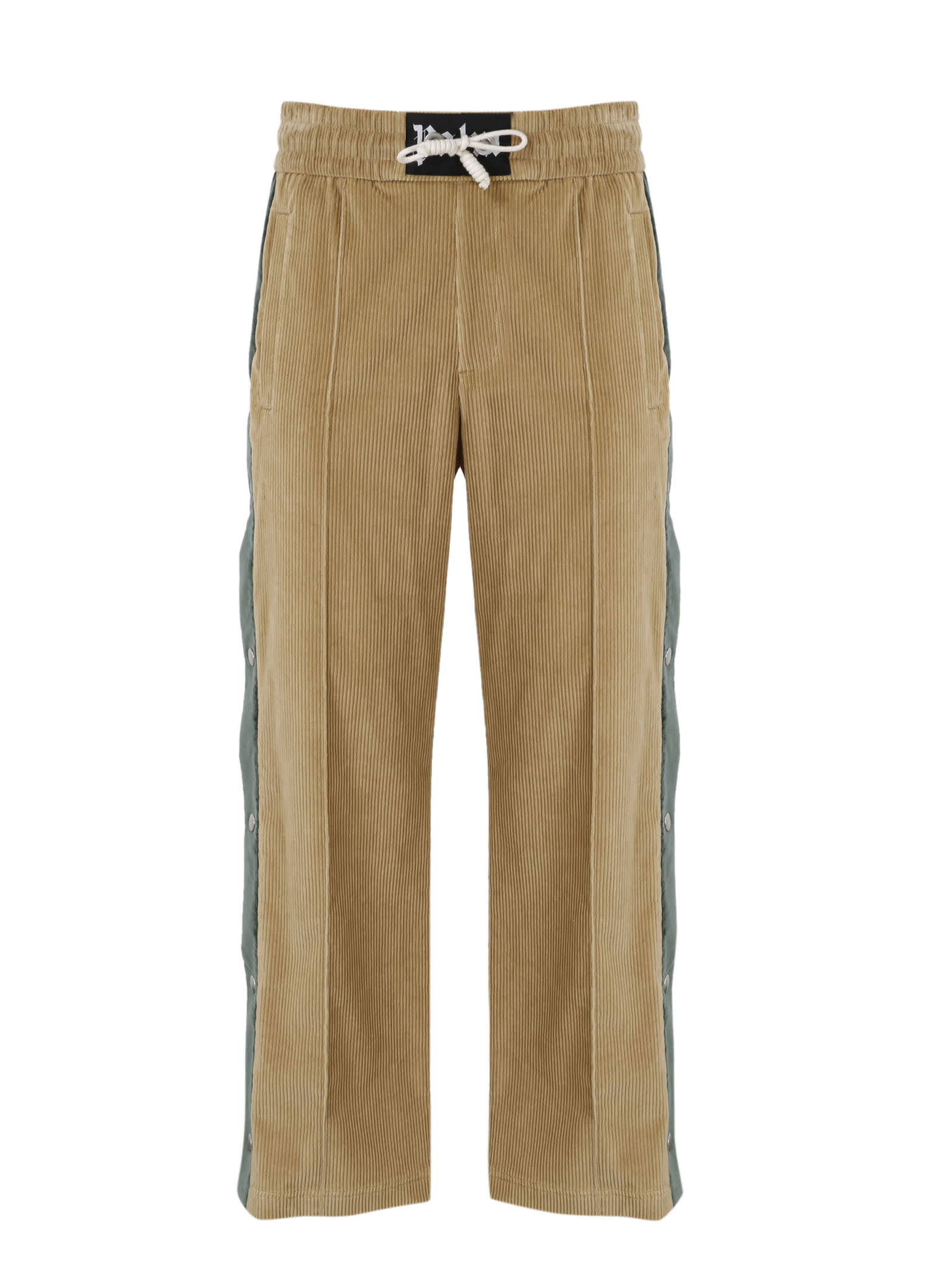 Palm Angels Corduroy Buttoned Track Pant