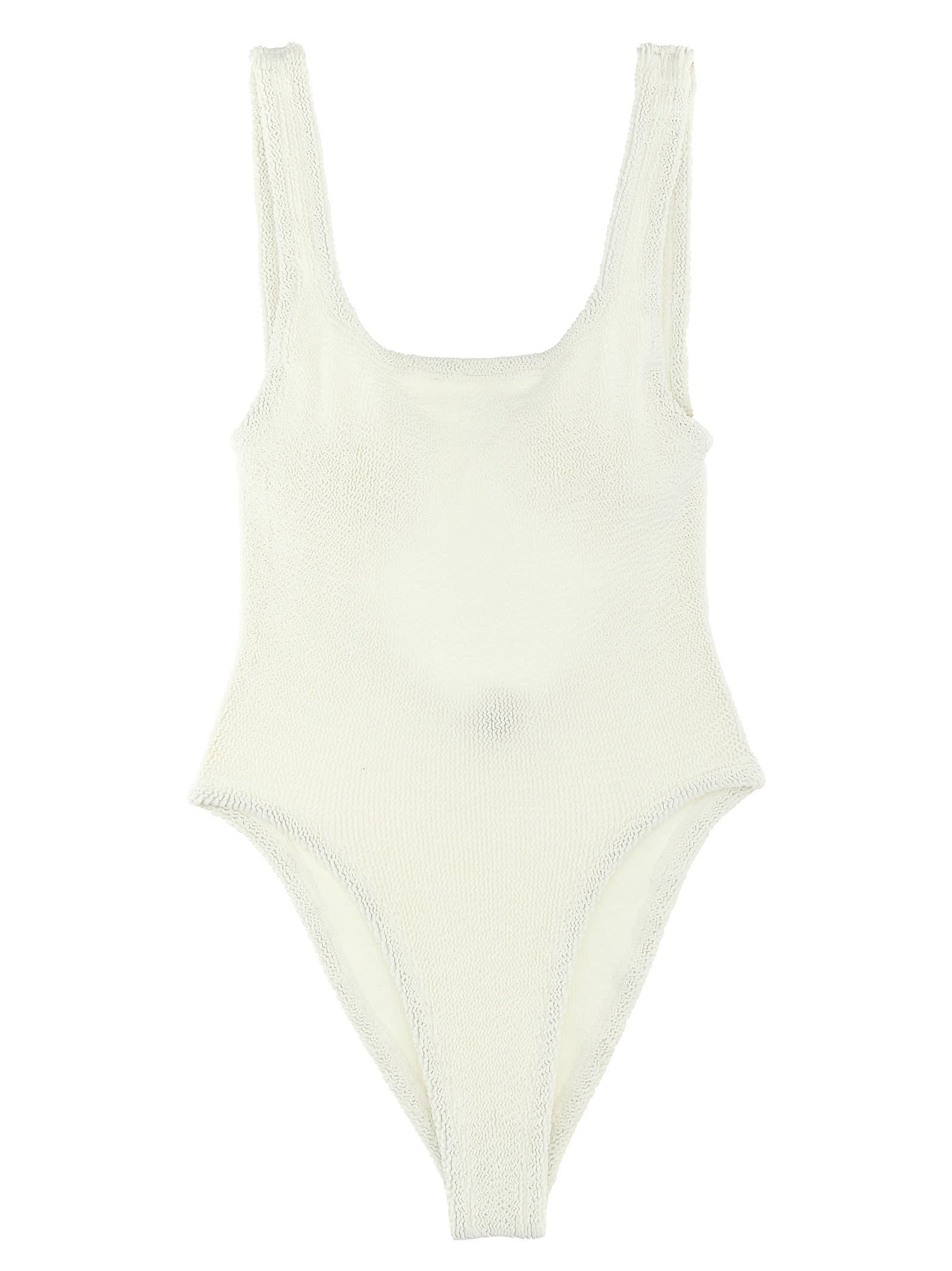 square Neck One-piece Swimsuit