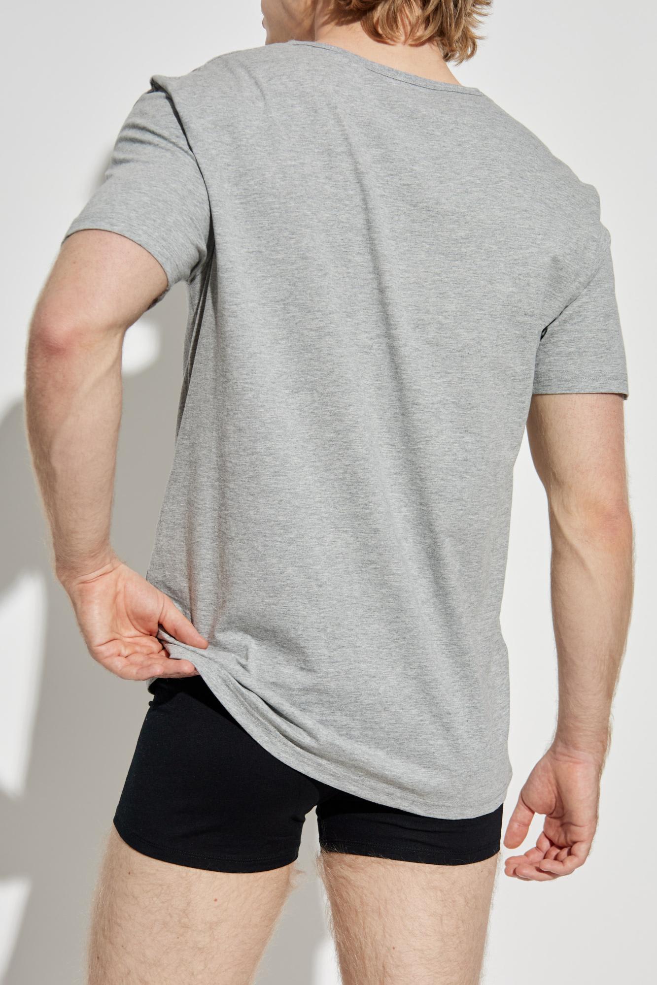 Paul Smith Three-pack Of T-shirts In Gray