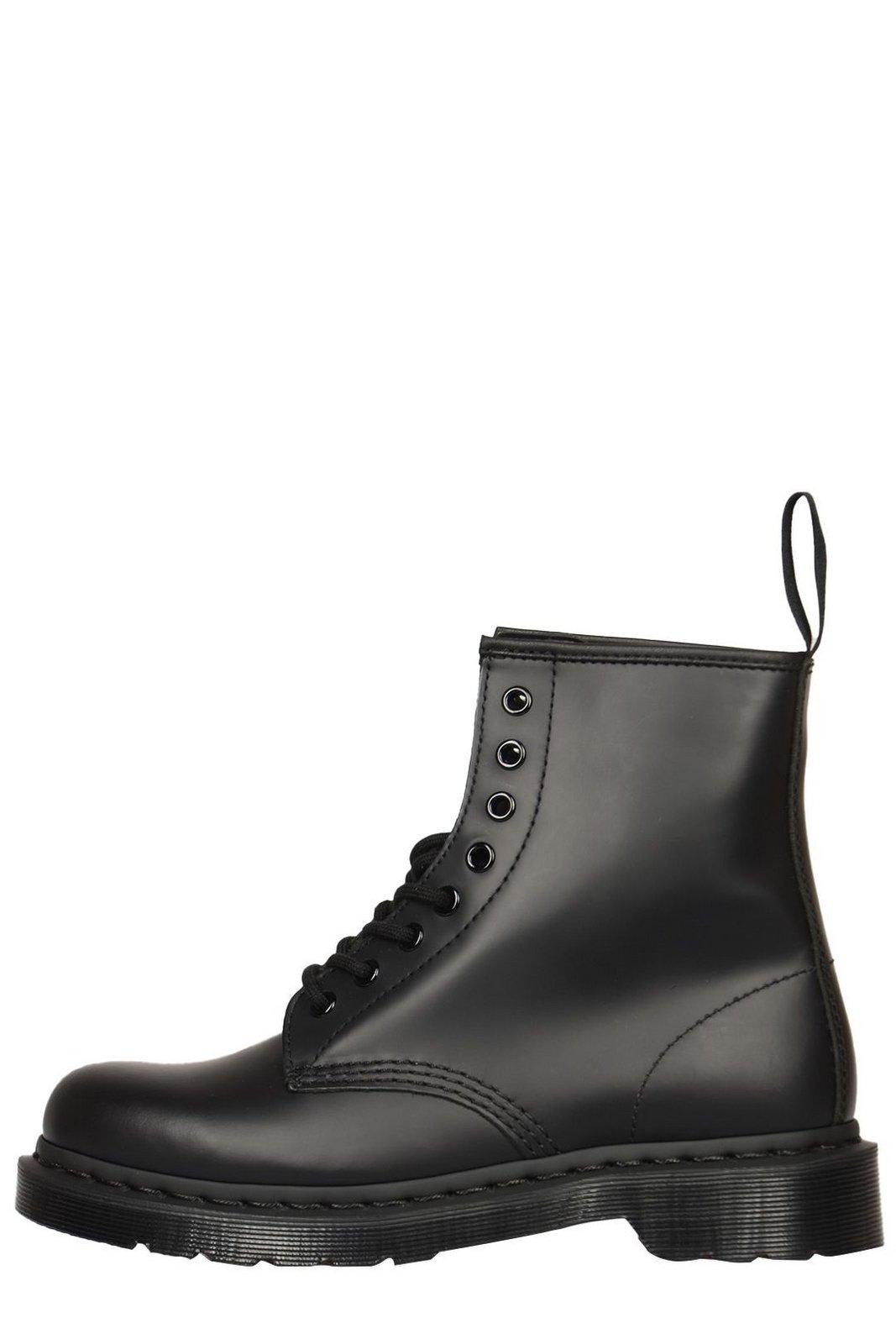 DR. MARTENS' 1460 ROUND TOE LACE-UP BOOTS 