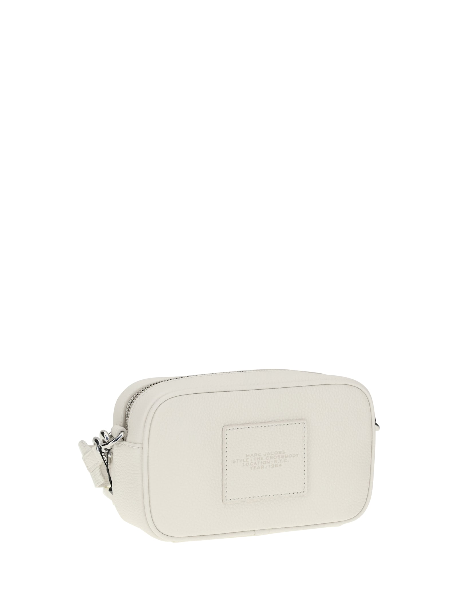 Marc Jacobs Leather Shoulder Bag In White