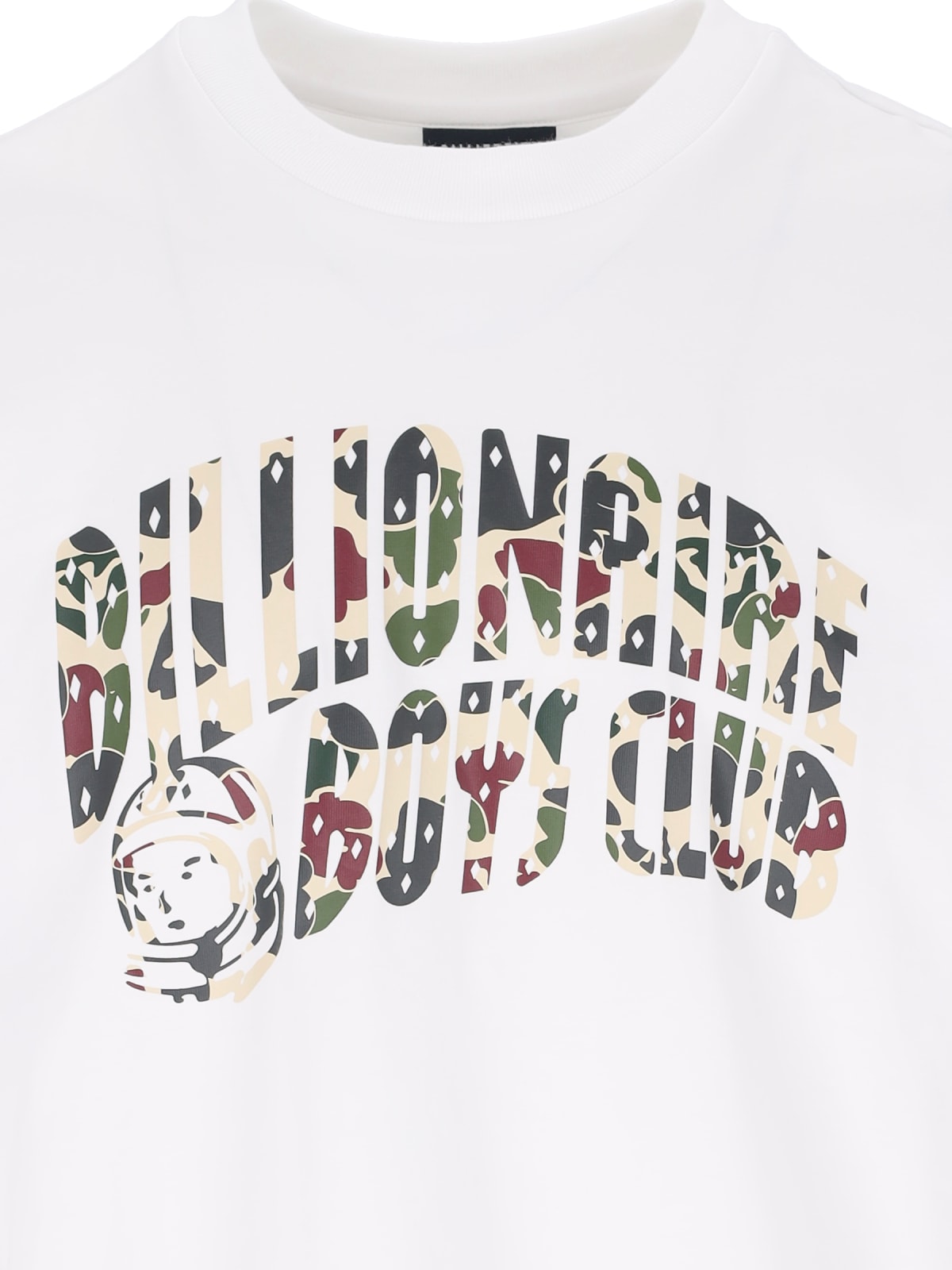 Shop Billionaire Printed T-shirt In White