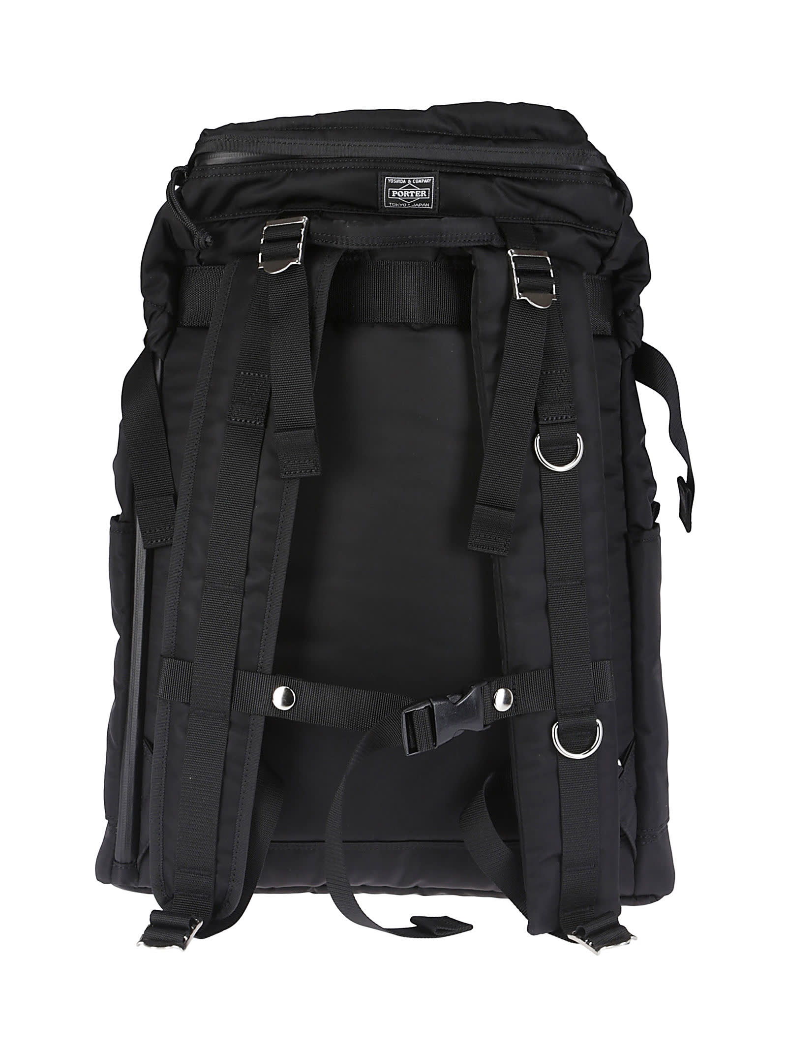 Shop Sacai Porter Pocket Back Pack In Black