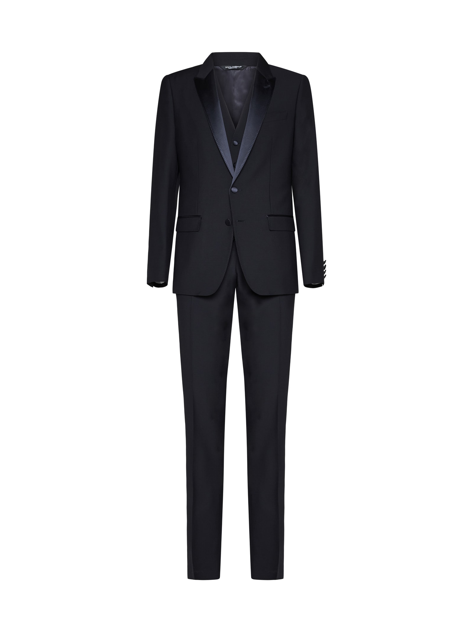 Shop Dolce & Gabbana Suit In Blu