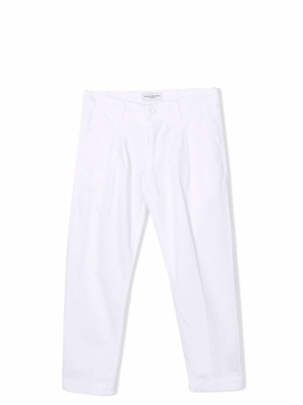Paolo Pecora Straight Trousers With Pleats